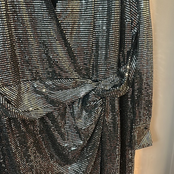 NWT City Chic Sequin Glow Dress - Picture 7 of 9